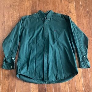 Ralph Lauren long sleeve button up shirt.